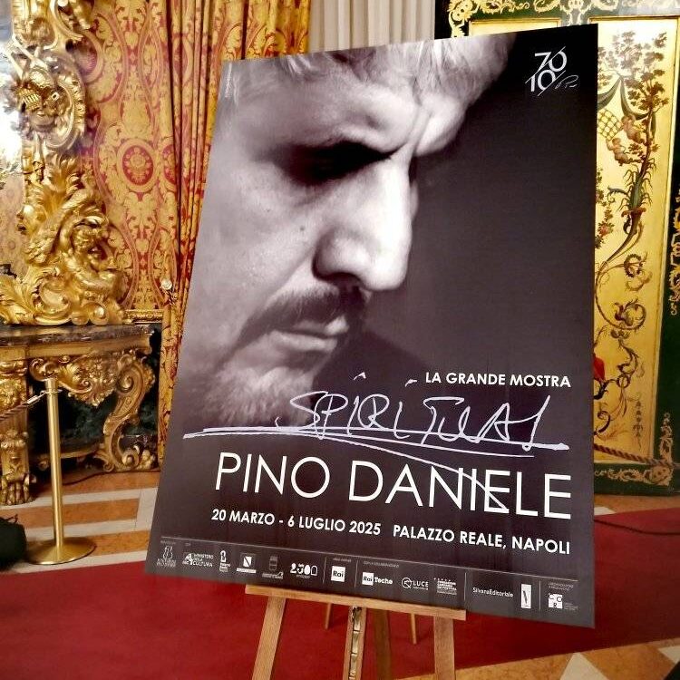 A Palazzo Reale di Napoli “PINO DANIELE. SPIRITUAL” mostra inedita dedicata al cantautore