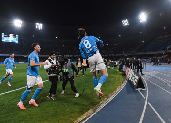 Il Napoli pareggia contro l'Udinese. Il commento di Antonio Conte