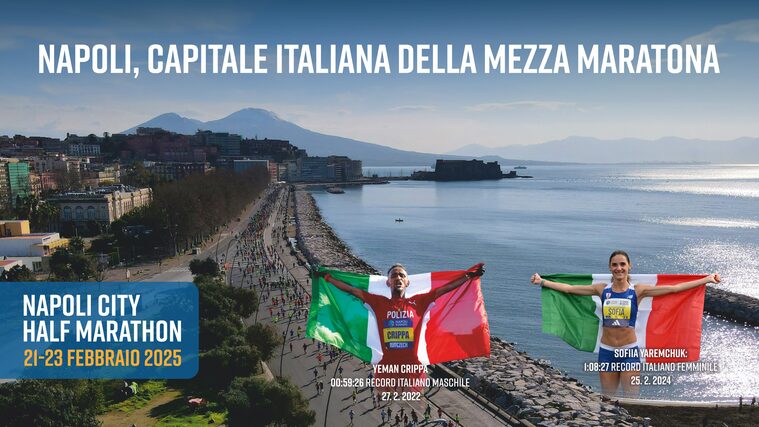 Tutto pronto per Napoli City Half Marathon 2025, domenica 23 febbraio