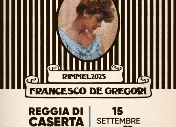 Francesco De Gregori arriva a Caserta per celebrare i 50 anni di RIMMEL