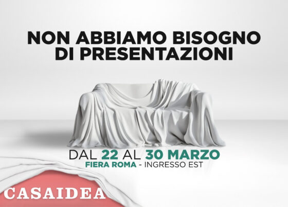 Casaidea 2025, la nuova edizione è alla Fiera di Roma dal 22 al 30 marzo