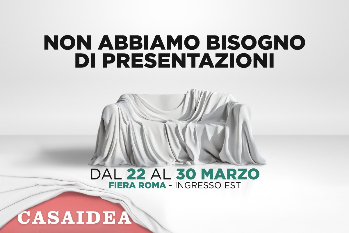 Casaidea 2025, la nuova edizione è alla Fiera di Roma dal 22 al 30 marzo